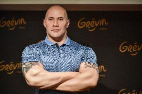 The Rock Urges Skin Tone Change To Wax Figure - Paris