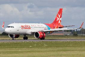 Aircraft & Aviation Stock - Amsterdam Schiphol Airport, The Netherlands