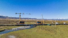 Sichuan-Tibet Railway Construction in Ganzi