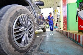 Gas Station in Qingzhou, China