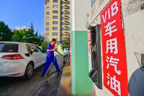 Gas Station in Qingzhou, China