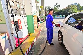 Gas Station in Qingzhou, China