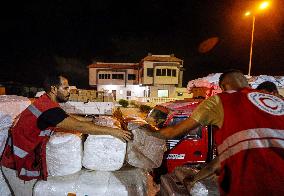 EGYPT-AL-ARISH-GAZA-HUMANITARIAN AID