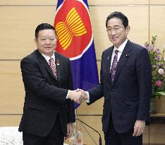 ASEAN Secretary General Kao in Tokyo