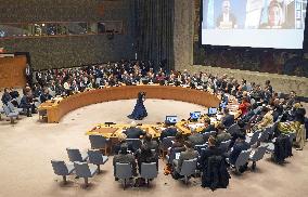 U.N. meeting over Israel-Hamas war