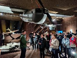 Exhibition of Russian drones in Kyiv