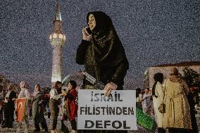 Pro-Palestinian Protest - Izmir