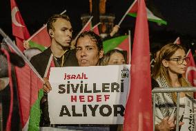 Pro-Palestinian Protest - Izmir