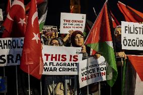 Pro-Palestinian Protest - Izmir