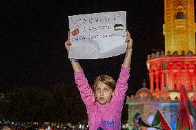 Pro-Palestinian Protest - Izmir