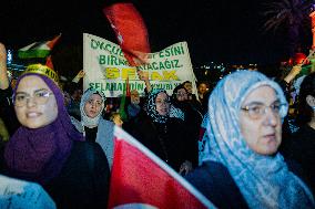 Pro-Palestinian Protest - Izmir