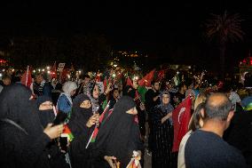 Pro-Palestinian Protest - Izmir