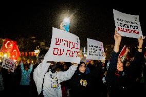 Pro-Palestinian Protest - Izmir