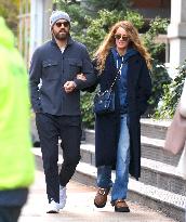 Blake Lively And Ryan Reynolds Out - NYC