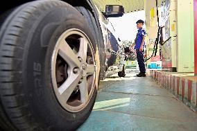 Gas Station in Qingzhou, China