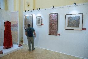 HUNGARY-BUDAPEST-CHINESE SILK ART EXHIBITION