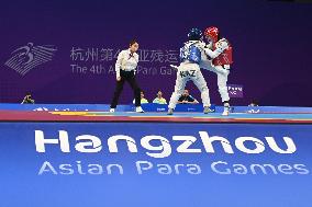 (SP)CHINA-HANGZHOU-ASIAN PARA GAMES-TAEKWONDO (CN)