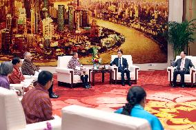 CHINA-BEIJING-HAN ZHENG-BHUTAN-FM-MEETING (CN)