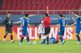 (SP)CHINA-WUHAN-FOOTBALL-AFC CHAMPIONS LEAGUE-WUHAN THREE TOWNS FC VS HANOI FC (CN)