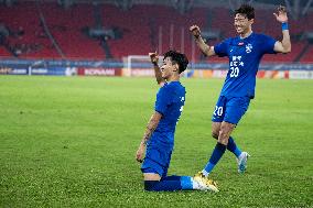 (SP)CHINA-WUHAN-FOOTBALL-AFC CHAMPIONS LEAGUE-WUHAN THREE TOWNS FC VS HANOI FC (CN)