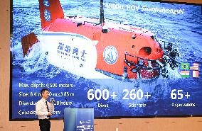 CHINA-HAINAN-DEEP-SEA SCIENCE-TECHNOLOGY COOPERATION-FORUM (CN)