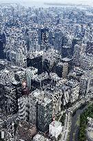 Aerial photo of Tokyo