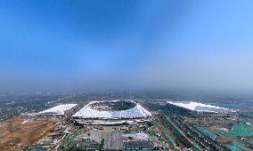 CHINA-HEBEI-XIONG'AN-SPORTS CENTER-CONSTRUCTION (CN)