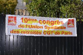 Pensioners Protest - Paris