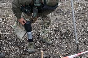 Demining in Kharkiv Region