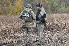 Demining in Kharkiv Region