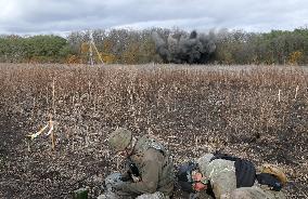 Demining in Kharkiv Region