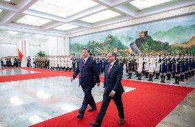 CHINA-BEIJING-XI JINPING-COLOMBIA-PRESIDENT-TALKS (CN)