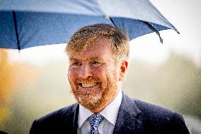 King Willem-Alexander Working Visit On Labor Migration - Moerdijk