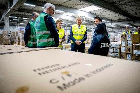 King Willem-Alexander Working Visit On Labor Migration - Moerdijk