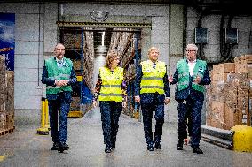 King Willem-Alexander Working Visit On Labor Migration - Moerdijk