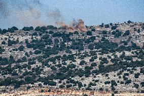 ISRAEL-LEBANON-BORDER-TENTIONS