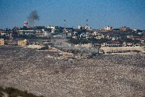 ISRAEL-LEBANON-BORDER-TENTIONS