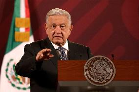 The President Of Mexico, Andres Manuel Lopez Obrador, Is Vaccinated Against Influenza And Covid19