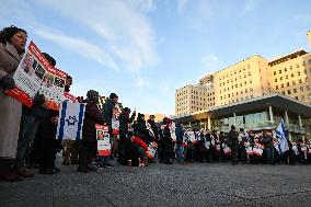 Edmonton's Jewish Community Stands Strong In Vigil For Hostages Held By Hamas