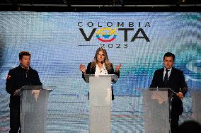 Bogota's Mayor Candidates Last Debate before Elections