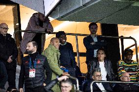 VIPs Attend PSG v AC Milan - Paris