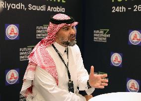 SAUDI ARABIA-RIYADH-7TH FUTURE INVESTMENT INITIATIVE FORUM-SAUDIA TECHNIC-INTERVIEW
