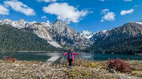 Cuopugou Scenic Spot in Ganzi