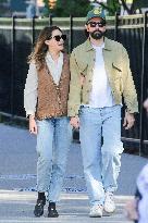 Elizabeth Olsen And Robbie Arnett Out - NYC