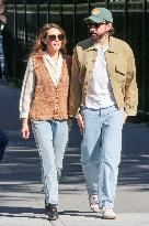 Elizabeth Olsen And Robbie Arnett Out - NYC