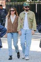 Elizabeth Olsen And Robbie Arnett Out - NYC