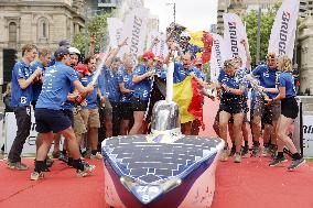 Belgium's Innoptus wins solar car contest