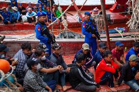 Two Vietnamese Fishing Vessels Were Caught Stealing Fish In Indonesian Seas