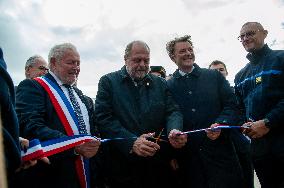 Eric Dupond-Moretti Inaugurates The New Troyes-Lavau Remand Center - Troyes