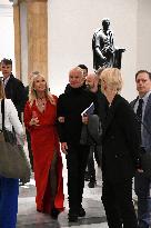Trudie Styler And Sting At The National Archaeological Museum - Naples